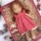 Cotton Body Waldorf Doll Doll Artist Handmade Mini Dress Up Doll Diy(Accessory bear not included) Cotton Body Waldorf Doll Doll Artist Handmade Mini Dress Up Doll Diy(Accessory bear not included)