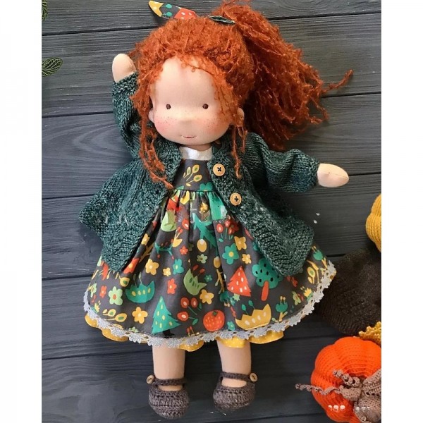 Cotton Body Waldorf Doll Doll Artist Handmade Mini Dress Up Doll Diy(Accessory bear not included) Cotton Body Waldorf Doll Doll Artist Handmade Mini Dress Up Doll Diy(Accessory bear not included)