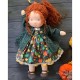 Cotton Body Waldorf Doll Doll Artist Handmade Mini Dress Up Doll Diy(Accessory bear not included) Cotton Body Waldorf Doll Doll Artist Handmade Mini Dress Up Doll Diy(Accessory bear not included)