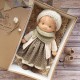 Cotton Body Waldorf Doll Doll Artist Handmade Mini Dress-Up Doll Diy Halloween Gift Box Packaging Blessing(excluding small animal accessories) Cotton Body Waldorf Doll Doll Artist Handmade Mini Dress-Up Doll Diy Halloween Gift Box Packaging Blessing(excluding small animal accessories)