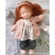 Cotton Body Waldorf Doll Doll Artist Handmade Mini Dress-Up Doll Diy Halloween Gift Box Packaging Blessing(excluding small animal accessories) Cotton Body Waldorf Doll Doll Artist Handmade Mini Dress-Up Doll Diy Halloween Gift Box Packaging Blessing(excluding small animal accessories)