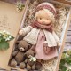 Cotton Body Waldorf Doll Doll Artist Handmade Mini Dress-Up Doll Diy Halloween Gift Box Packaging Blessing(excluding small animal accessories) Cotton Body Waldorf Doll Doll Artist Handmade Mini Dress-Up Doll Diy Halloween Gift Box Packaging Blessing(excluding small animal accessories)
