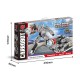 Compatible With Military Aircraft Carrier Destroyer Small Particle Puzzle Assembly Children's Toy Building Block Gift Box Compatible With Military Aircraft Carrier Destroyer Small Particle Puzzle Assembly Children's Toy Building Block Gift Box