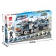 Compatible With Military Aircraft Carrier Destroyer Small Particle Puzzle Assembly Children's Toy Building Block Gift Box Compatible With Military Aircraft Carrier Destroyer Small Particle Puzzle Assembly Children's Toy Building Block Gift Box