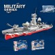Compatible With Military Aircraft Carrier Destroyer Small Particle Puzzle Assembly Children's Toy Building Block Gift Box Compatible With Military Aircraft Carrier Destroyer Small Particle Puzzle Assembly Children's Toy Building Block Gift Box