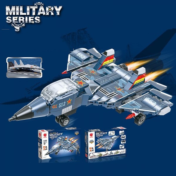 Compatible With Military Aircraft Carrier Destroyer Small Particle Puzzle Assembly Children's Toy Building Block Gift Box Compatible With Military Aircraft Carrier Destroyer Small Particle Puzzle Assembly Children's Toy Building Block Gift Box