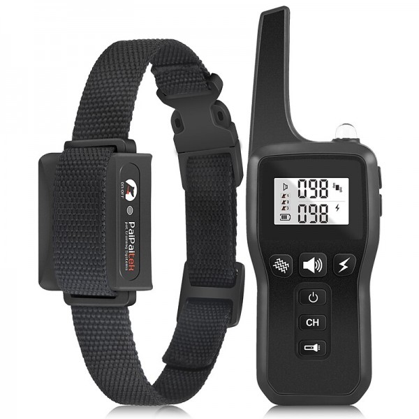 Dog training collar three training modes beep vibration electric shock 3600Ft Control Range suitable for large medium and small dogs IPX7 Waterproof comes with a flashlight Dog training collar three training modes beep vibration electric shock 3600Ft Control Range suitable for large medium and small dogs IPX7 Waterproof comes with a flashlight