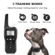 Dog training collar three training modes beep vibration electric shock 3600Ft Control Range suitable for large medium and small dogs IPX7 Waterproof comes with a flashlight Dog training collar three training modes beep vibration electric shock 3600Ft Control Range suitable for large medium and small dogs IPX7 Waterproof comes with a flashlight