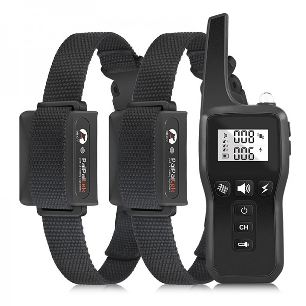 Dog training collar three training modes beep vibration electric shock 3600Ft Control Range suitable for large medium and small dogs IPX7 Waterproof comes with a flashlight Dog training collar three training modes beep vibration electric shock 3600Ft Control Range suitable for large medium and small dogs IPX7 Waterproof comes with a flashlight