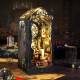 DIY Hut Detective Name Society 3D 3D Assembled Bookstand House Miniature Model Architectural Toy Birthday Gift DIY Hut Detective Name Society 3D 3D Assembled Bookstand House Miniature Model Architectural Toy Birthday Gift