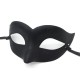 Halloween Ball Party Mask Retro Prince Flat Head Mask Antique Bronze Half Face Mask Black Decorative Men's and Women's Halloween Ball Party Mask Retro Prince Flat Head Mask Antique Bronze Half Face Mask Black Decorative Men's and Women's