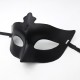 Halloween Ball Party Mask Retro Prince Flat Head Mask Antique Bronze Half Face Mask Black Decorative Men's and Women's Halloween Ball Party Mask Retro Prince Flat Head Mask Antique Bronze Half Face Mask Black Decorative Men's and Women's