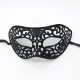 Halloween Ball Party Mask Retro Prince Flat Head Mask Antique Bronze Half Face Mask Black Decorative Men's and Women's Halloween Ball Party Mask Retro Prince Flat Head Mask Antique Bronze Half Face Mask Black Decorative Men's and Women's