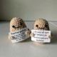 A Handmade Yarn 7cm Potato Funny Potato Emoticon Bag Handmade Hook Woven Hanging Buckle Pendant Cute And Playful A Handmade Yarn 7cm Potato Funny Potato Emoticon Bag Handmade Hook Woven Hanging Buckle Pendant Cute And Playful
