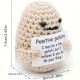 A Handmade Yarn 7cm Potato Funny Potato Emoticon Bag Handmade Hook Woven Hanging Buckle Pendant Cute And Playful A Handmade Yarn 7cm Potato Funny Potato Emoticon Bag Handmade Hook Woven Hanging Buckle Pendant Cute And Playful