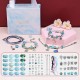 Charm Bracelet Making Kit - Girls DIY Beaded Jewelry Making Kit, Unicorn & Mermaid Gifts Toys Crafts For Girls Birthday Gift, Festival, New Year With Pink Birthday Gift Box Charm Bracelet Making Kit - Girls DIY Beaded Jewelry Making Kit, Unicorn & Mermaid Gifts Toys Crafts For Girls Birthday Gift, Festival, New Year With Pink Birthday Gift Box