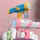 Explosive fireworks bubble machine children&#039;s hand-held wedding bubble gun automatic electric watertight boys and girls toys