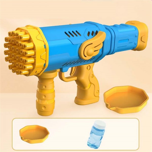 Explosive fireworks bubble machine children&#039;s hand-held wedding bubble gun automatic electric watertight boys and girls toys