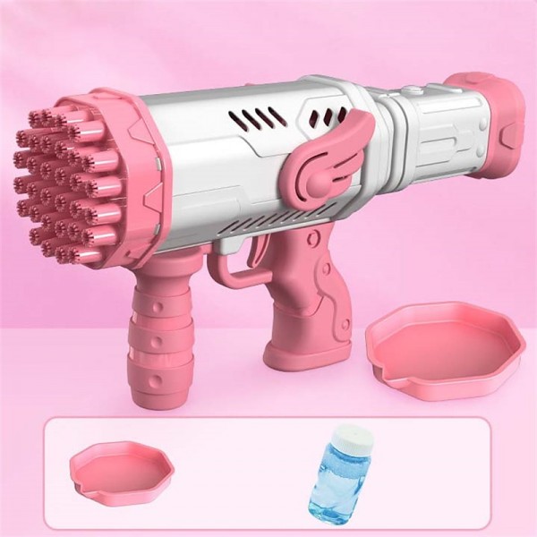 Explosive fireworks bubble machine children&#039;s hand-held wedding bubble gun automatic electric watertight boys and girls toys