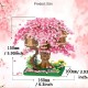 2028PCS Pink Sakura Tree House Building Blocks - Cherry Blossom DIYToys for Kids - Perfect Gift ldea! (Not Sets) 2028PCS Pink Sakura Tree House Building Blocks - Cherry Blossom DIYToys for Kids - Perfect Gift ldea! (Not Sets)