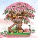 2028PCS Pink Sakura Tree House Building Blocks - Cherry Blossom DIYToys for Kids - Perfect Gift ldea! (Not Sets) 2028PCS Pink Sakura Tree House Building Blocks - Cherry Blossom DIYToys for Kids - Perfect Gift ldea! (Not Sets)