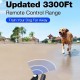 3300Ft Remote No Shock Pet Dog Training Collar Rechargeable IPX7 Waterproof E Collar Beep Vibration Human Dog Trainer 3300Ft Remote No Shock Pet Dog Training Collar Rechargeable IPX7 Waterproof E Collar Beep Vibration Human Dog Trainer