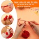 Crochet Kit for Beginners, Crocheting Animals Kits w Step-by-Step Video Tutorials, Knitting Starter Pack for Adults and Kids Handmade DIY Knitted Wool with Deer Doll Hook Music Material Bag Crochet Kit for Beginners, Crocheting Animals Kits w Step-by-Step Video Tutorials, Knitting Starter Pack for Adults and Kids Handmade DIY Knitted Wool with Deer Doll Hook Music Material Bag