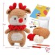 Crochet Kit for Beginners, Crocheting Animals Kits w Step-by-Step Video Tutorials, Knitting Starter Pack for Adults and Kids Handmade DIY Knitted Wool with Deer Doll Hook Music Material Bag Crochet Kit for Beginners, Crocheting Animals Kits w Step-by-Step Video Tutorials, Knitting Starter Pack for Adults and Kids Handmade DIY Knitted Wool with Deer Doll Hook Music Material Bag