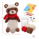Crochet Kit for Beginners, Crocheting Animals Kits w Step-by-Step Video Tutorials, Knitting Starter Pack for Adults and Kids Handmade DIY Knitted Wool with Deer Doll Hook Music Material Bag Crochet Kit for Beginners, Crocheting Animals Kits w Step-by-Step Video Tutorials, Knitting Starter Pack for Adults and Kids Handmade DIY Knitted Wool with Deer Doll Hook Music Material Bag