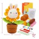 Crochet Kit for Beginners, Crocheting Animals Kits w Step-by-Step Video Tutorials, Knitting Starter Pack for Adults and Kids Handmade DIY Knitted Wool with Deer Doll Hook Music Material Bag Crochet Kit for Beginners, Crocheting Animals Kits w Step-by-Step Video Tutorials, Knitting Starter Pack for Adults and Kids Handmade DIY Knitted Wool with Deer Doll Hook Music Material Bag