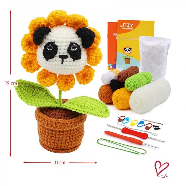 Crochet Kit for Beginners, Crocheting Animals Kits w Step-by-Step Video Tutorials, Knitting Starter Pack for Adults and Kids Handmade DIY Knitted Wool with Deer Doll Hook Music Material Bag Crochet Kit for Beginners, Crocheting Animals Kits w Step-by-Step Video Tutorials, Knitting Starter Pack for Adults and Kids Handmade DIY Knitted Wool with Deer Doll Hook Music Material Bag