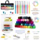 Crochet Kit for Beginners, Beginner Crochet Starter Kit with Video Tutorials, Beginner Crochet Kit for Adults Kids, Knitting Kit for Beginners Crochet Kit for Beginners, Beginner Crochet Starter Kit with Video Tutorials, Beginner Crochet Kit for Adults Kids, Knitting Kit for Beginners