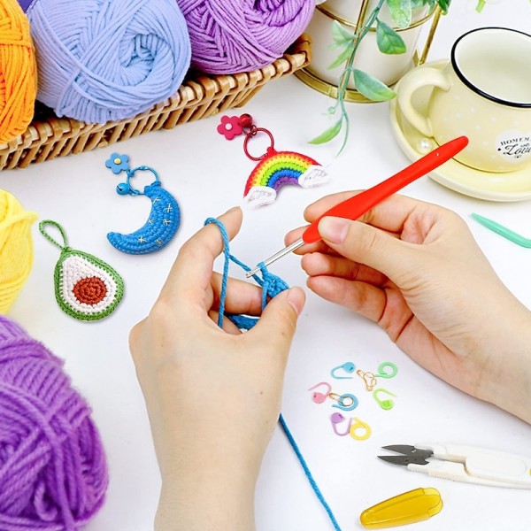 Crochet Kit for Beginners, Beginner Crochet Starter Kit with Video Tutorials, Beginner Crochet Kit for Adults Kids, Knitting Kit for Beginners Crochet Kit for Beginners, Beginner Crochet Starter Kit with Video Tutorials, Beginner Crochet Kit for Adults Kids, Knitting Kit for Beginners