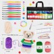 Crochet Kit for Beginners, Beginner Crochet Starter Kit with Video Tutorials, Beginner Crochet Kit for Adults Kids, Knitting Kit for Beginners Crochet Kit for Beginners, Beginner Crochet Starter Kit with Video Tutorials, Beginner Crochet Kit for Adults Kids, Knitting Kit for Beginners