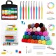 Crochet Kit for Beginners, Beginner Crochet Starter Kit with Video Tutorials, Beginner Crochet Kit for Adults Kids, Knitting Kit for Beginners Crochet Kit for Beginners, Beginner Crochet Starter Kit with Video Tutorials, Beginner Crochet Kit for Adults Kids, Knitting Kit for Beginners