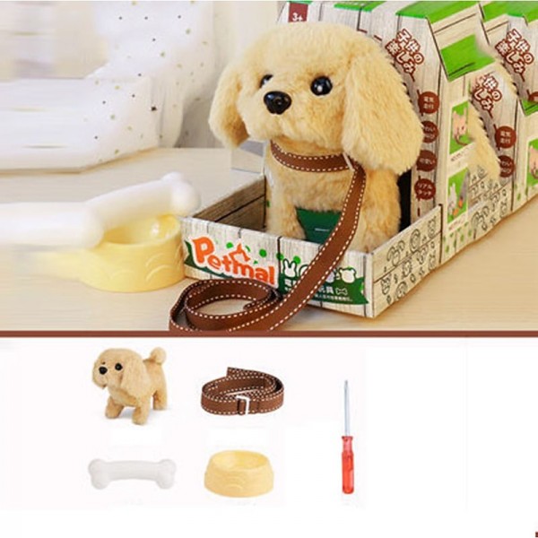 Interactive Plush Puppy Toy– Battery Operated Dog That Walks, Barks , Soft and Snuggly Fur, Stuffed Animal Robot Interactive Plush Puppy Toy– Battery Operated Dog That Walks, Barks , Soft and Snuggly Fur, Stuffed Animal Robot