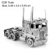 Aipin 3D Metal Assembly Model DIY Jigsaw Engineering Vehicle Leader Nose COE Truck Loader Crane Aipin 3D Metal Assembly Model DIY Jigsaw Engineering Vehicle Leader Nose COE Truck Loader Crane