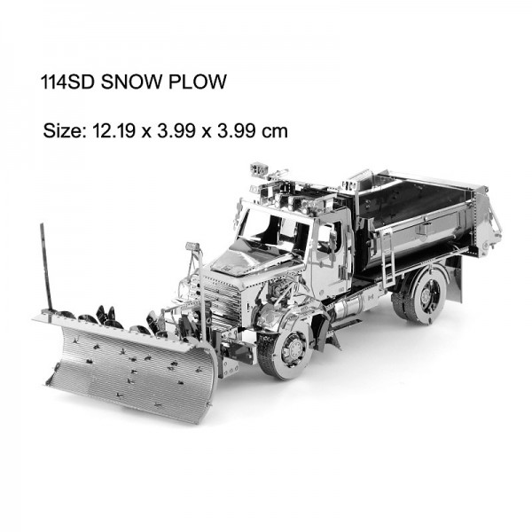 Aipin 3D Metal Assembly Model DIY Jigsaw Engineering Vehicle Leader Nose COE Truck Loader Crane Aipin 3D Metal Assembly Model DIY Jigsaw Engineering Vehicle Leader Nose COE Truck Loader Crane