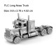 Aipin 3D Metal Assembly Model DIY Jigsaw Engineering Vehicle Leader Nose COE Truck Loader Crane Aipin 3D Metal Assembly Model DIY Jigsaw Engineering Vehicle Leader Nose COE Truck Loader Crane