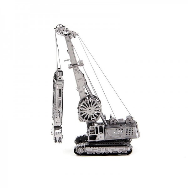 Aipin 3D Metal Assembly Model DIY Jigsaw Engineering Vehicle Leader Nose COE Truck Loader Crane Aipin 3D Metal Assembly Model DIY Jigsaw Engineering Vehicle Leader Nose COE Truck Loader Crane