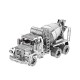 Aipin 3D Metal Assembly Model DIY Jigsaw Engineering Vehicle Leader Nose COE Truck Loader Crane Aipin 3D Metal Assembly Model DIY Jigsaw Engineering Vehicle Leader Nose COE Truck Loader Crane