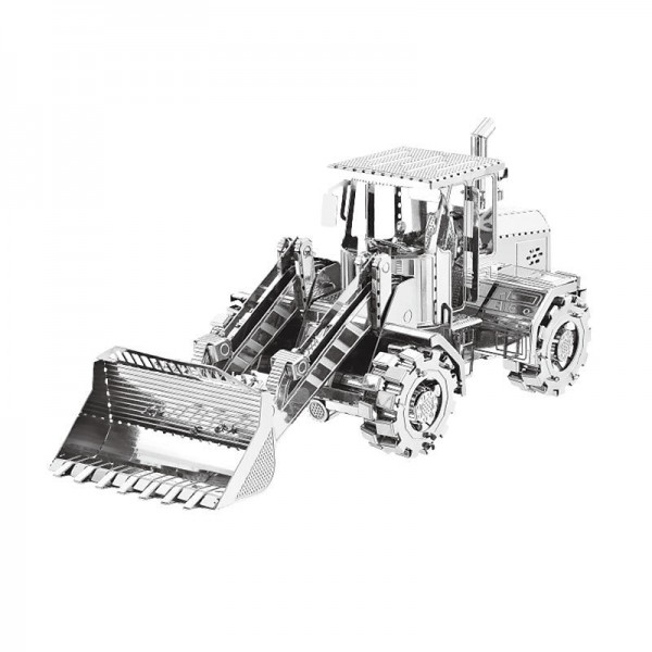 Aipin 3D Metal Assembly Model DIY Jigsaw Engineering Vehicle Leader Nose COE Truck Loader Crane Aipin 3D Metal Assembly Model DIY Jigsaw Engineering Vehicle Leader Nose COE Truck Loader Crane