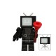 8 Pcs Skibidi Toilet Man Toilet Man Series Audio Man TV Man Monitoring Man Puzzle Assembly Building Block Toy Bag