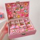 Korean Version Of Children's Pink Hair Accessories Gift Box Set Girl Princess Hair Card Girl Headwear Baby Jewelry Birthday Korean Version Of Children's Pink Hair Accessories Gift Box Set Girl Princess Hair Card Girl Headwear Baby Jewelry Birthday