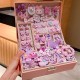 Korean Version Of Children's Pink Hair Accessories Gift Box Set Girl Princess Hair Card Girl Headwear Baby Jewelry Birthday Korean Version Of Children's Pink Hair Accessories Gift Box Set Girl Princess Hair Card Girl Headwear Baby Jewelry Birthday