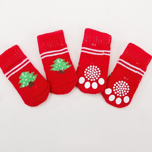High Quality Non Slip Bottom Pet Socks Small Dog Socks Dog Foot Covers Teddy Dog Poodle Cotton Socks Set Of 4 Pieces High Quality Non Slip Bottom Pet Socks Small Dog Socks Dog Foot Covers Teddy Dog Poodle Cotton Socks Set Of 4 Pieces