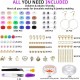 6000 Pieces of Clay Beads Soft Ceramic Pieces Soft Ceramic Beads Handmade Jewelry Bracelets DIY Accessories 6000 Pieces of Clay Beads Soft Ceramic Pieces Soft Ceramic Beads Handmade Jewelry Bracelets DIY Accessories