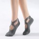 New cross band yoga socks towel bottom with glue ballet sports socks cotton cross-border YOGA SOCKS