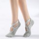 New cross band yoga socks towel bottom with glue ballet sports socks cotton cross-border YOGA SOCKS