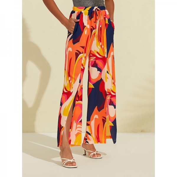 Chiffon Wide Leg Beach Pants Chiffon Wide Leg Beach Pants